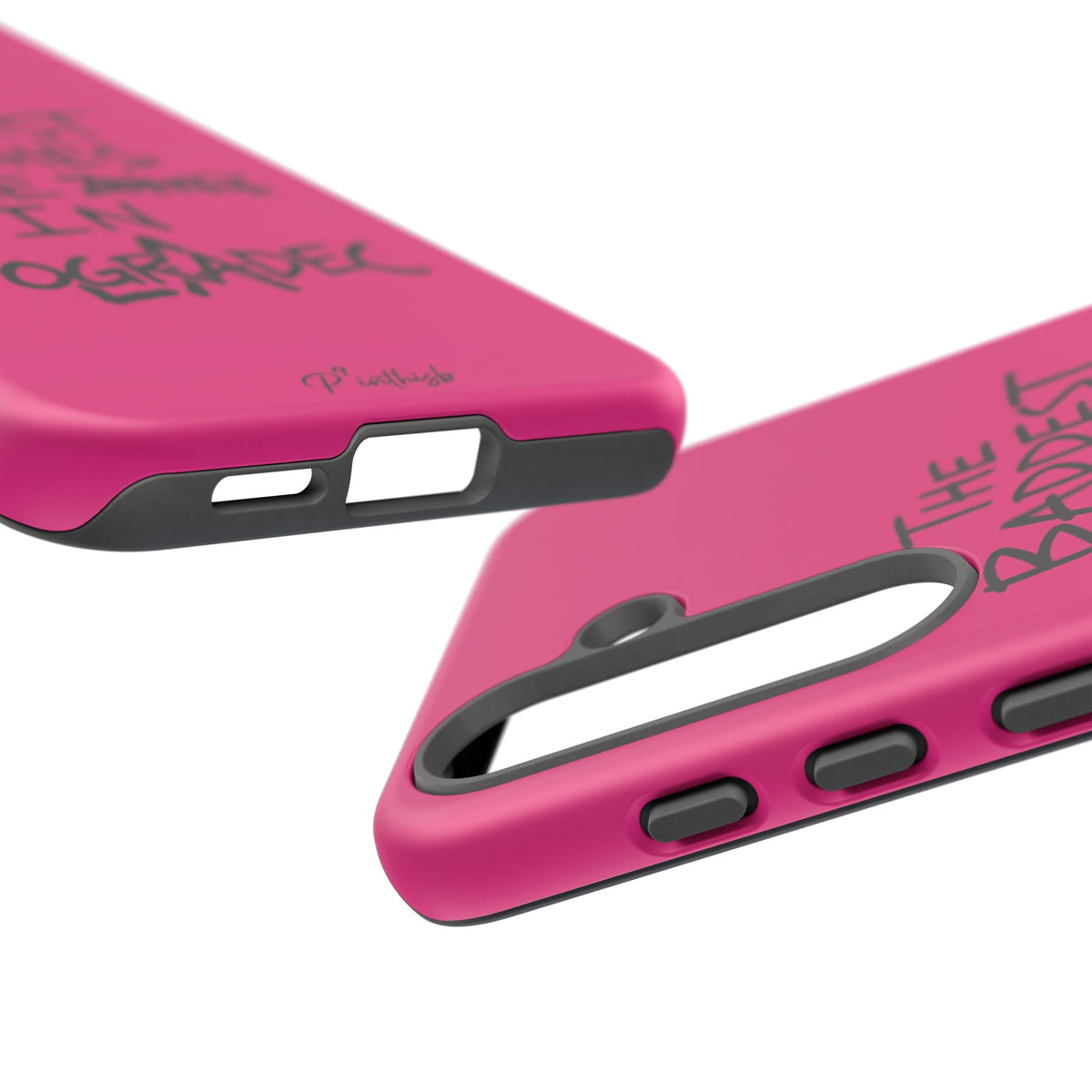 "The Baddest B*tches Are In Pogradec" Hot Pink Case