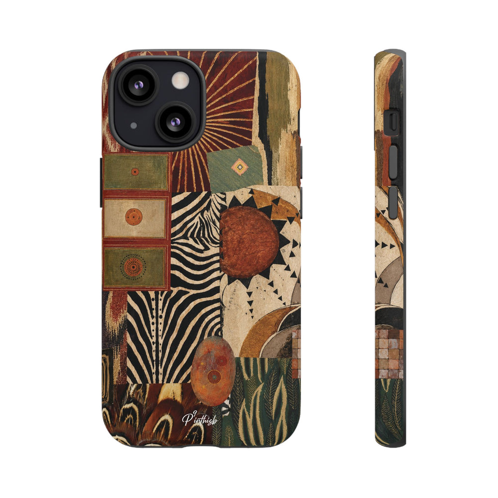 Abstract Boho Collage Tough Case