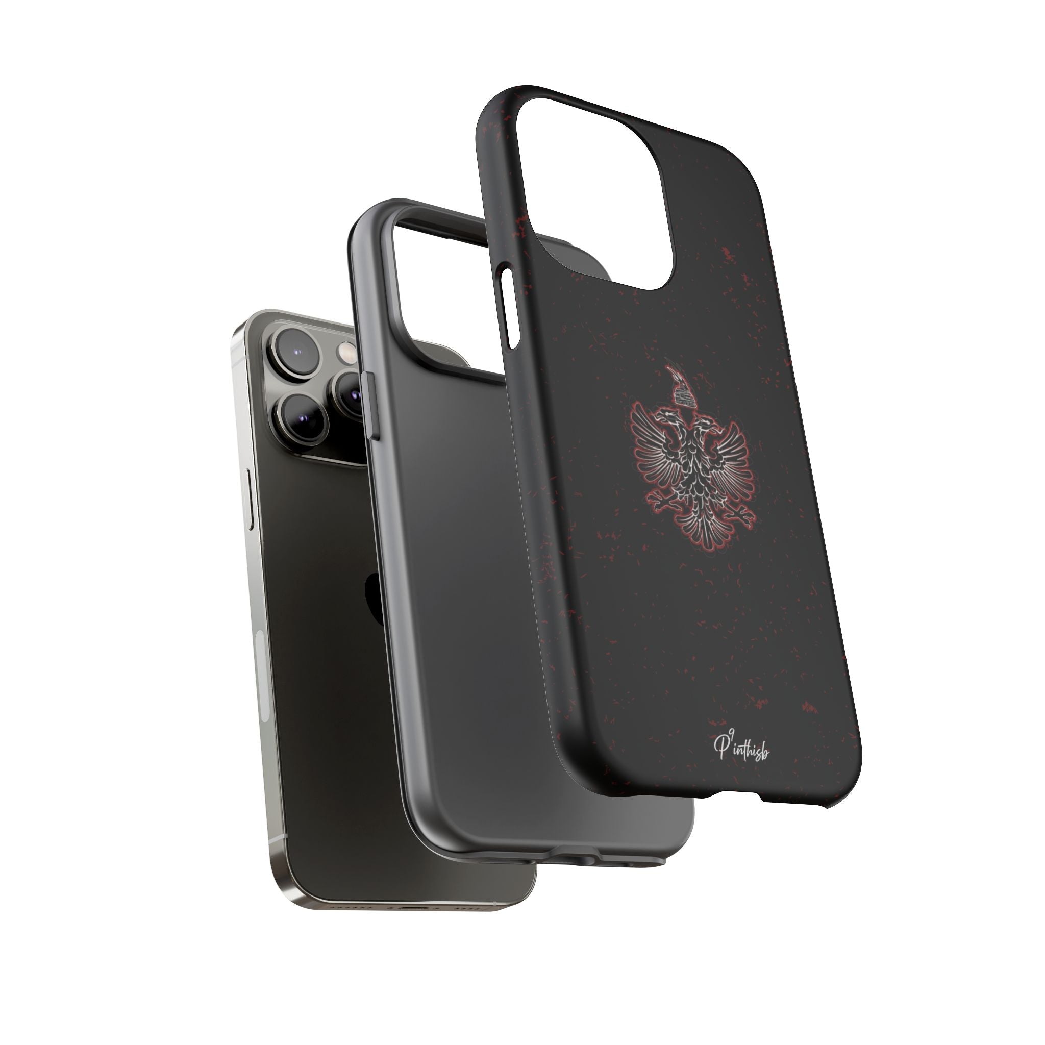 Albanian eagle Tough Phone Case