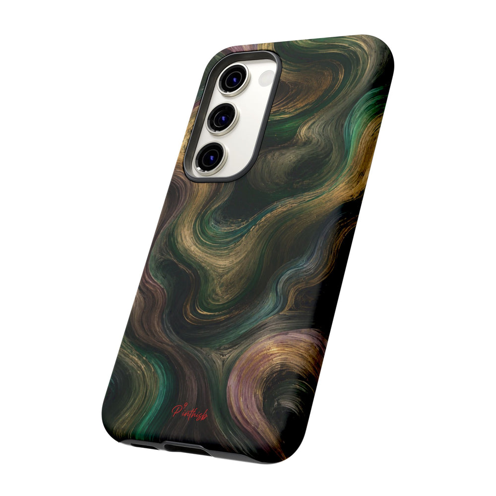 Marbled Forest Tough Phone Case