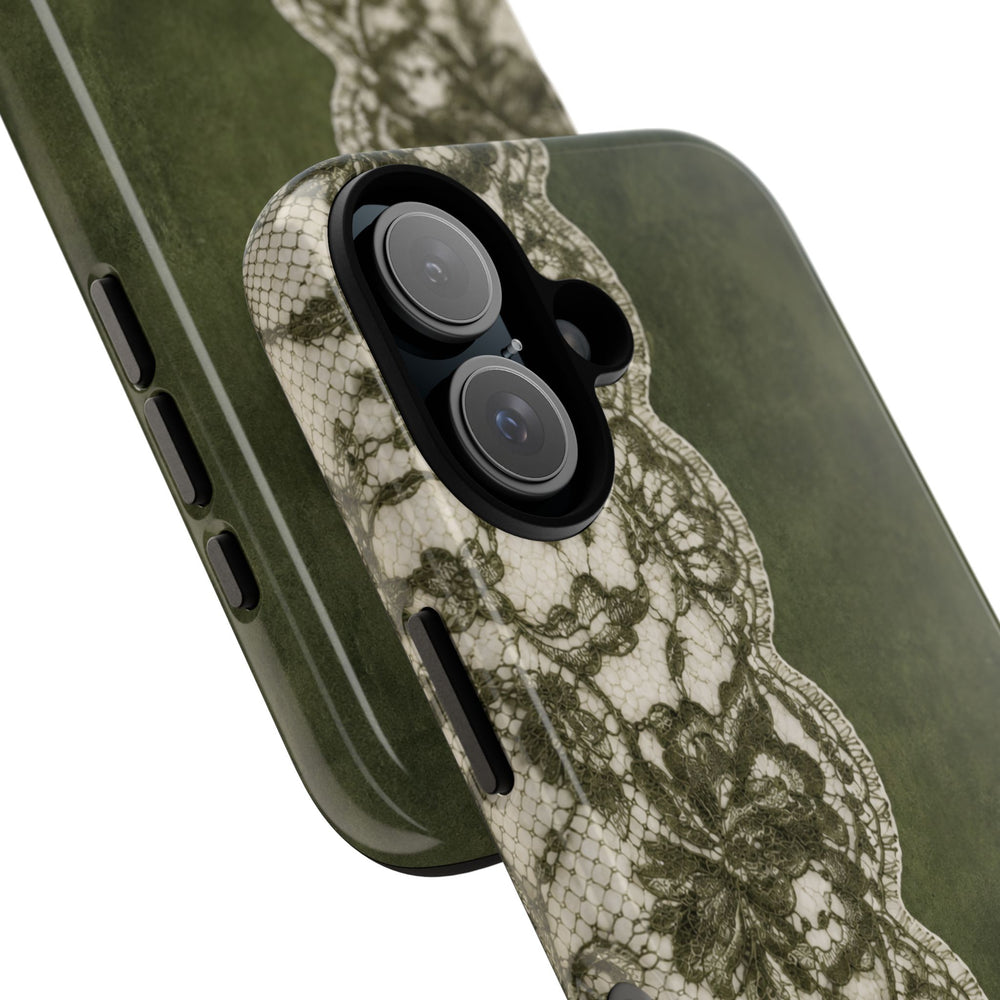 Olive Lace Tough Case
