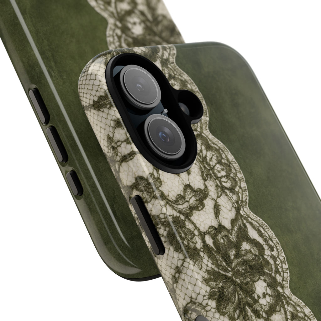 Olive Lace Tough Case