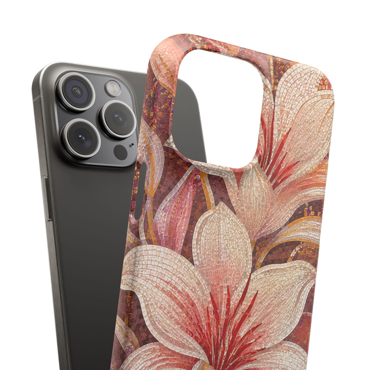 Floral Lily Snap Case