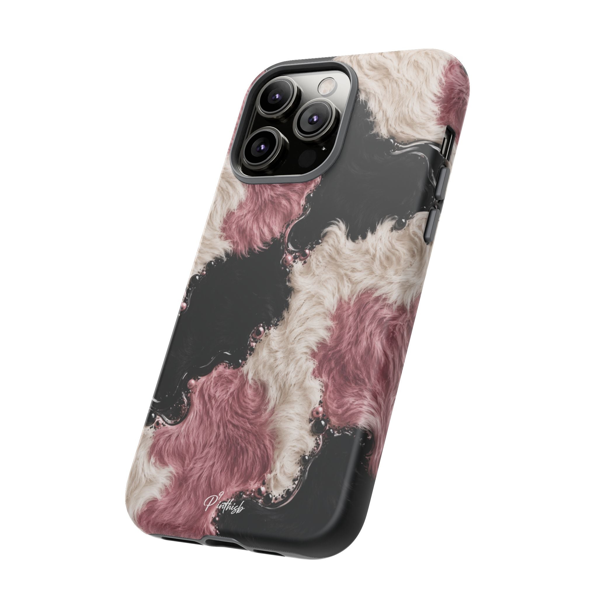 Cow Print Swirl Tough Case
