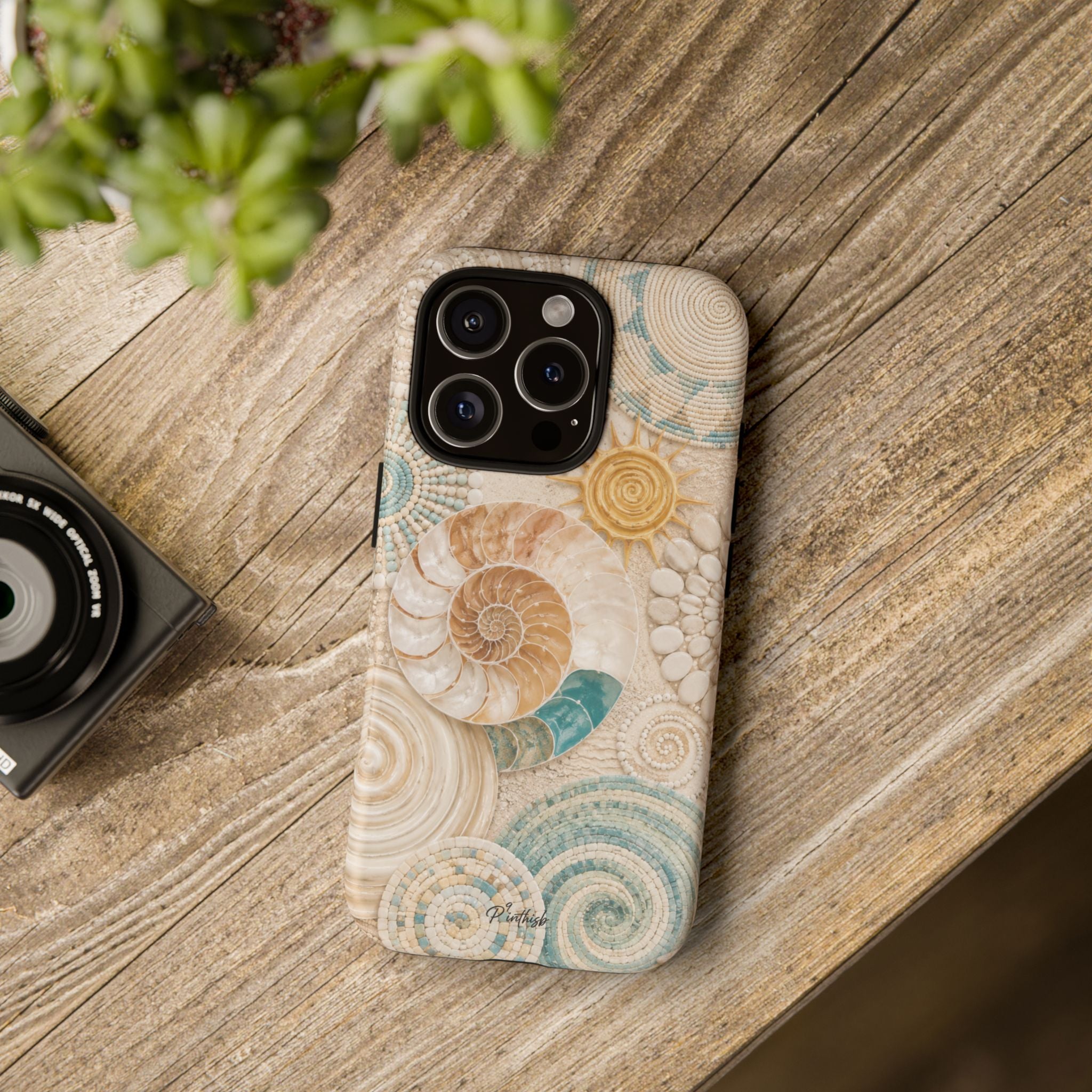 Coastal Seashell Tough Case