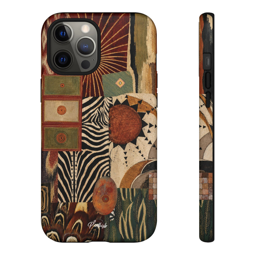 Abstract Boho Collage Tough Case