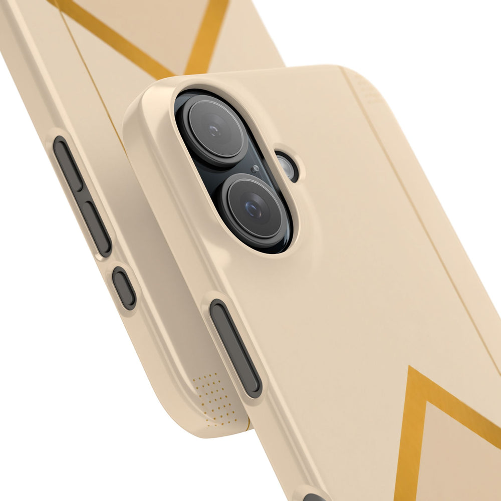 Gold Malboro Inspired Snap Phone Case