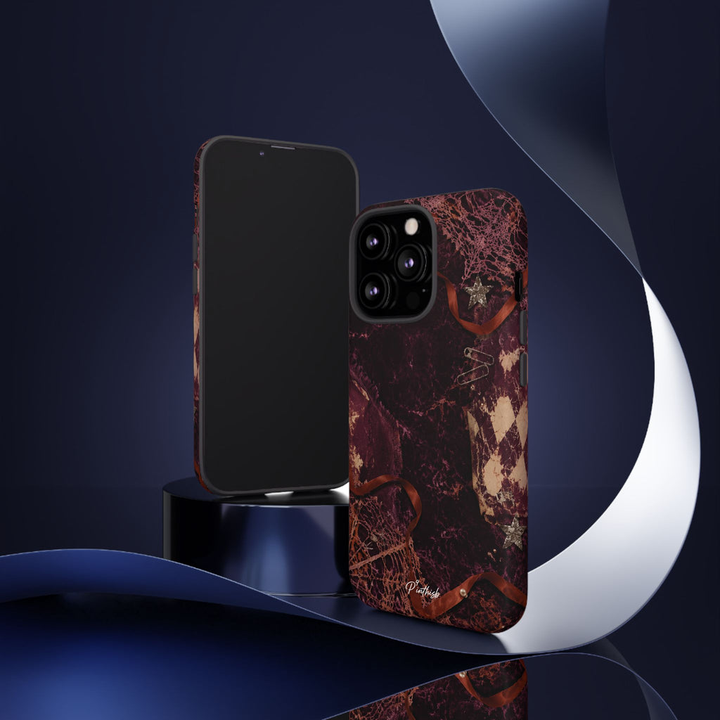Dark Maroon Vintage Tough Case