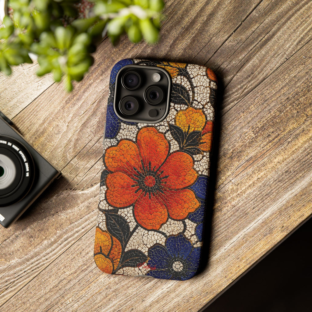 Floral Mosaic Tough Case