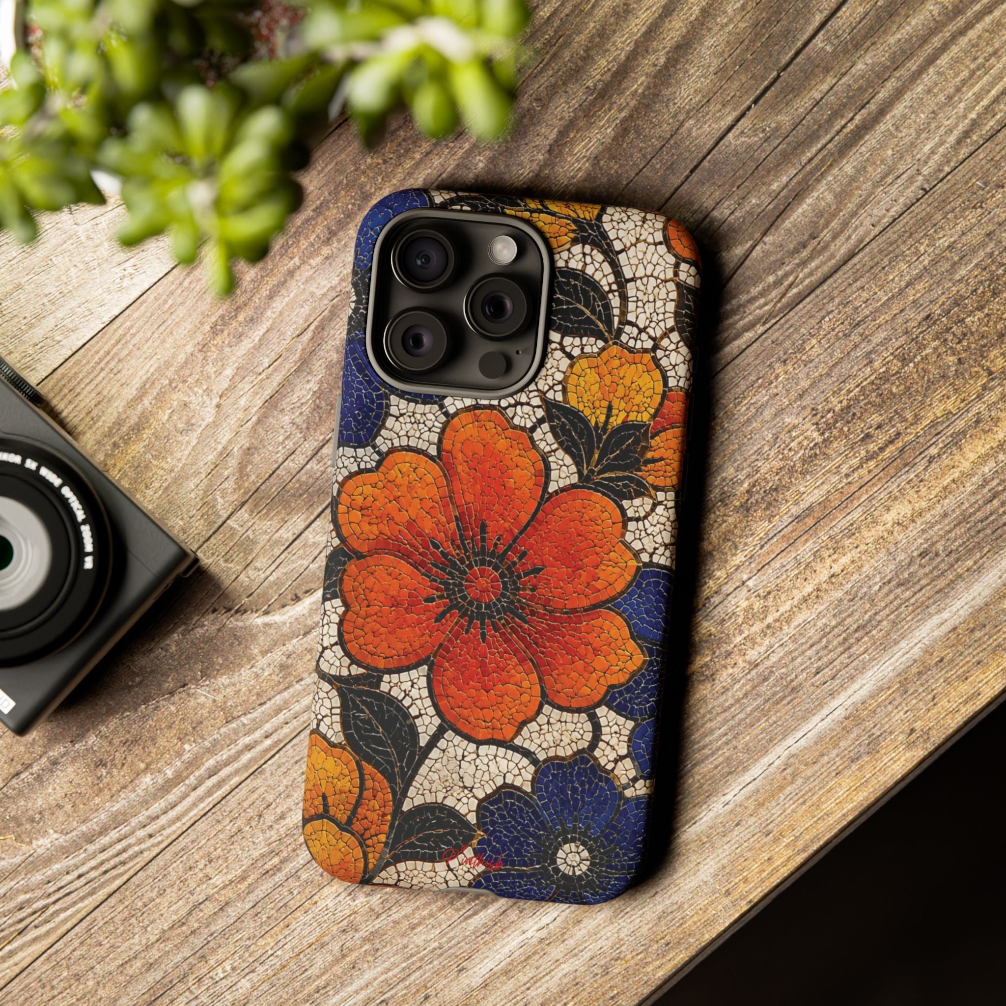 Floral Mosaic Tough Case