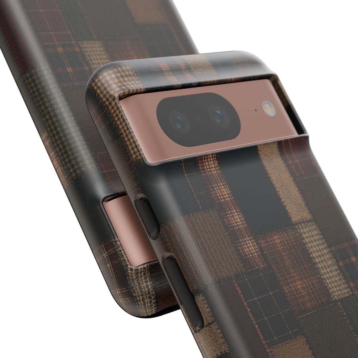 Plaid Patchwork Tough Phone Case