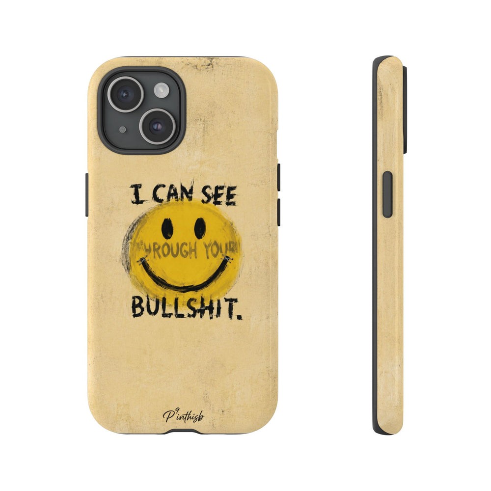 Smiley Anti-BS Tough Case