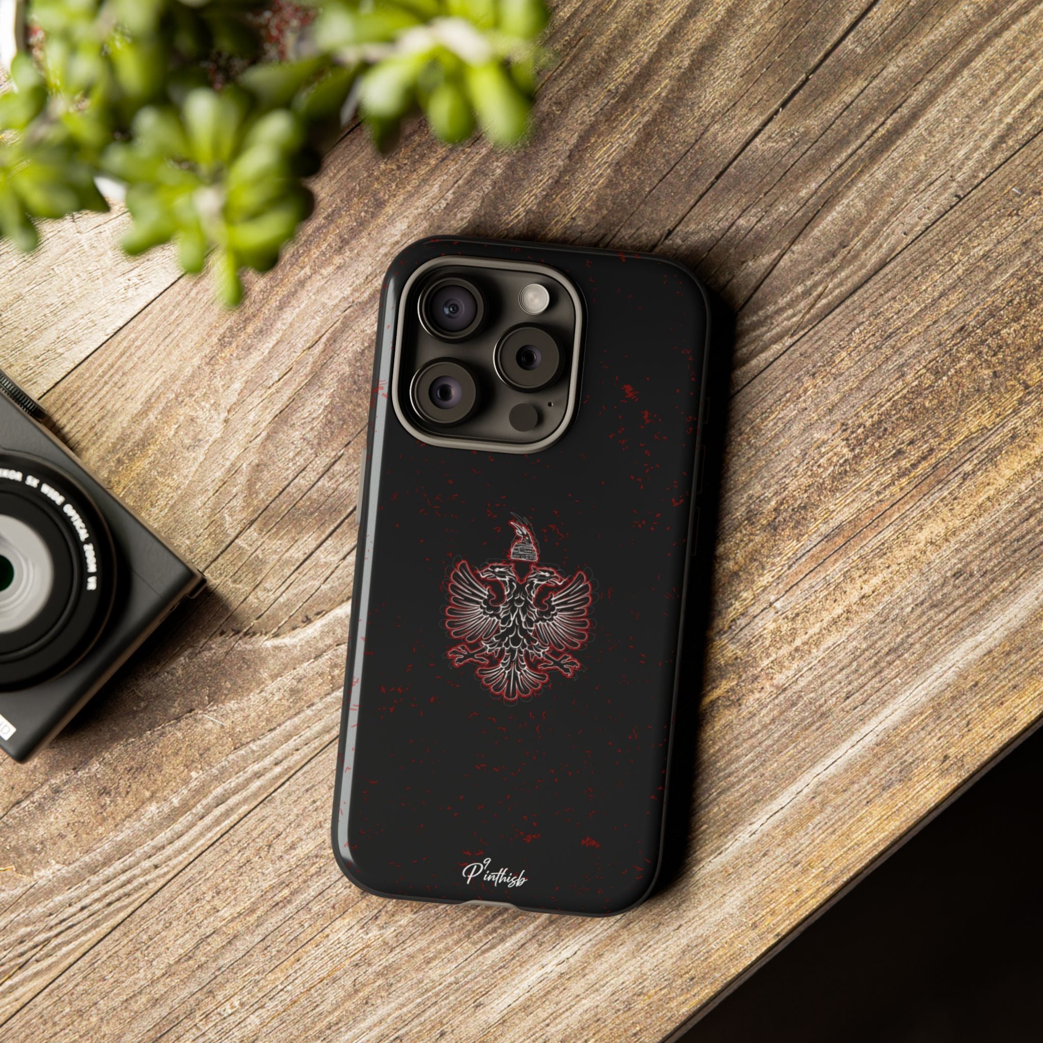 Albanian eagle Tough Phone Case