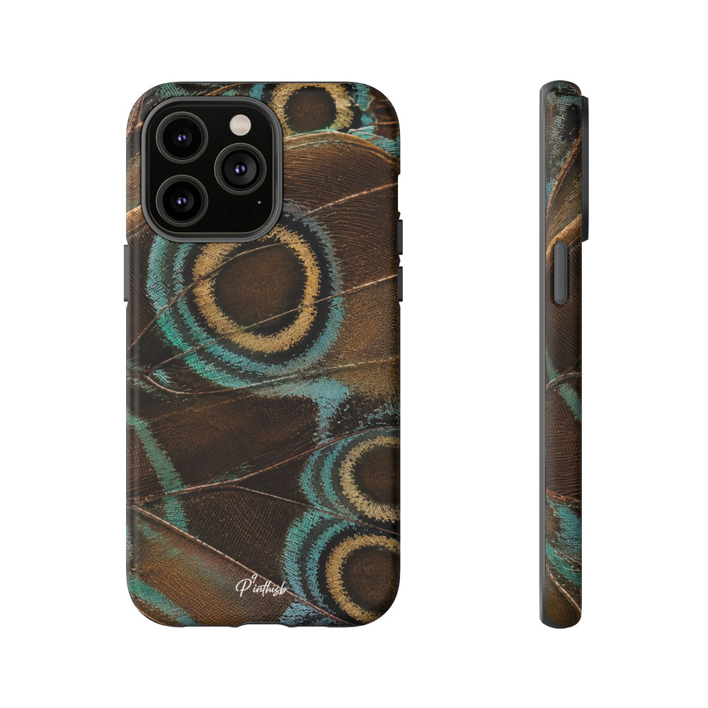 Peacock Feather Pattern Tough Case