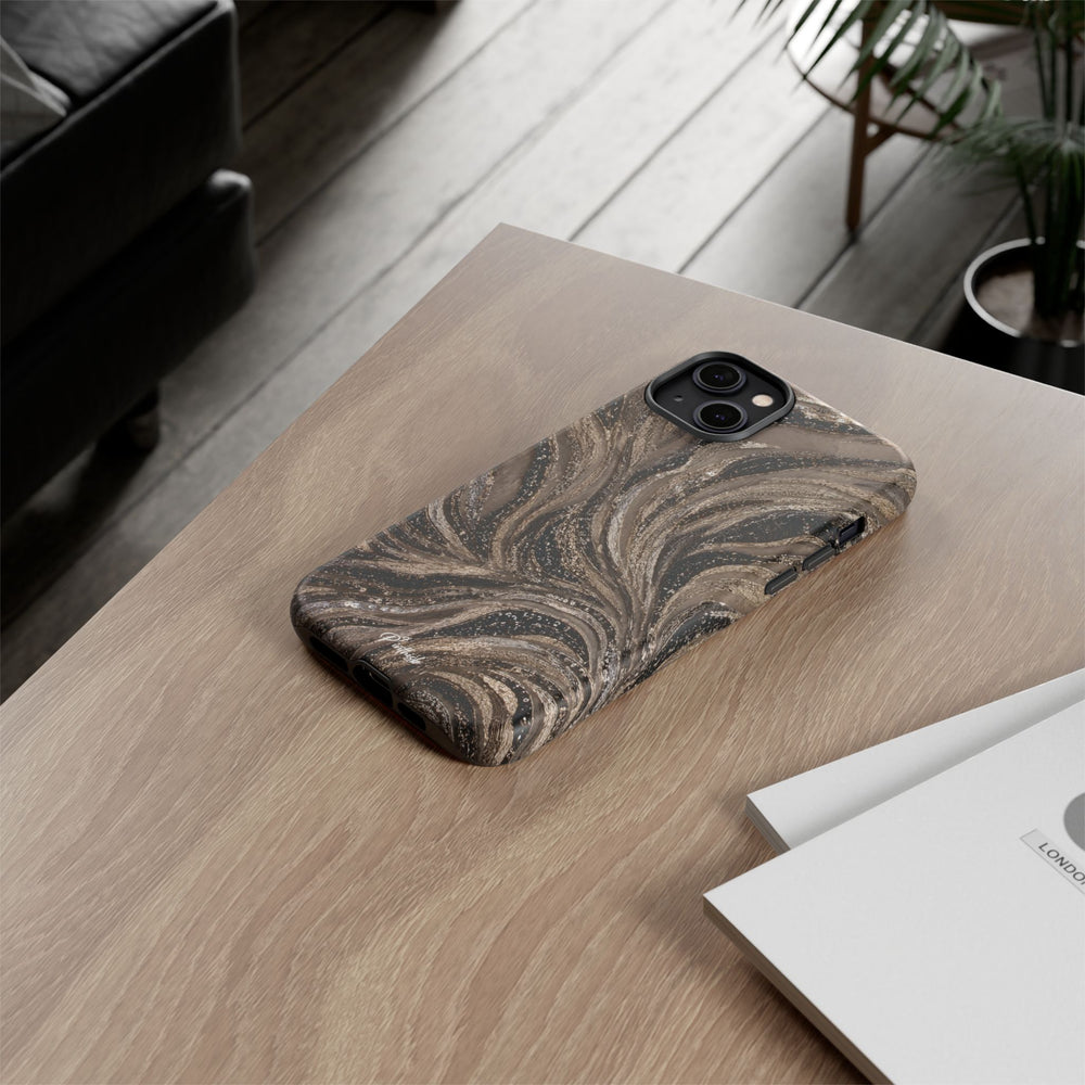 Neutral Swirl Protective Tough Case