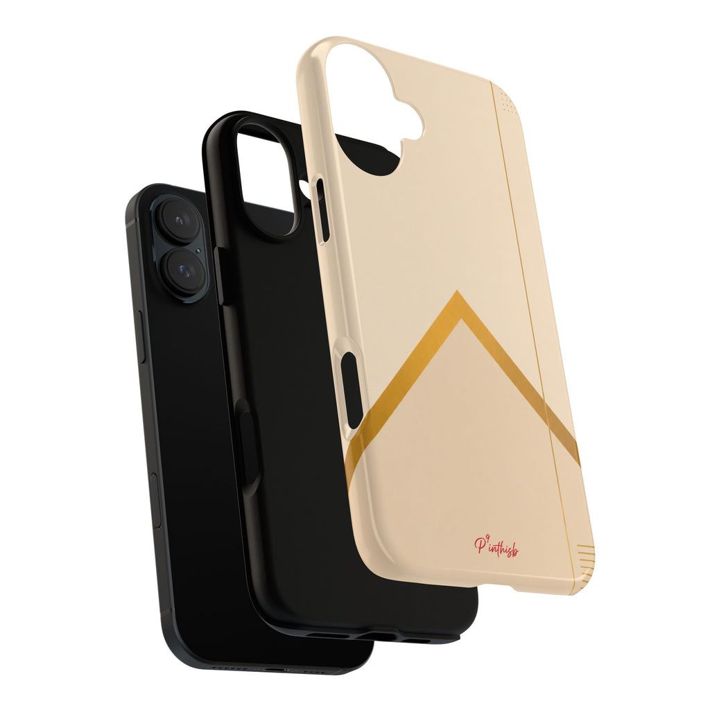 Gold Malboro Inspired Tough Phone Case