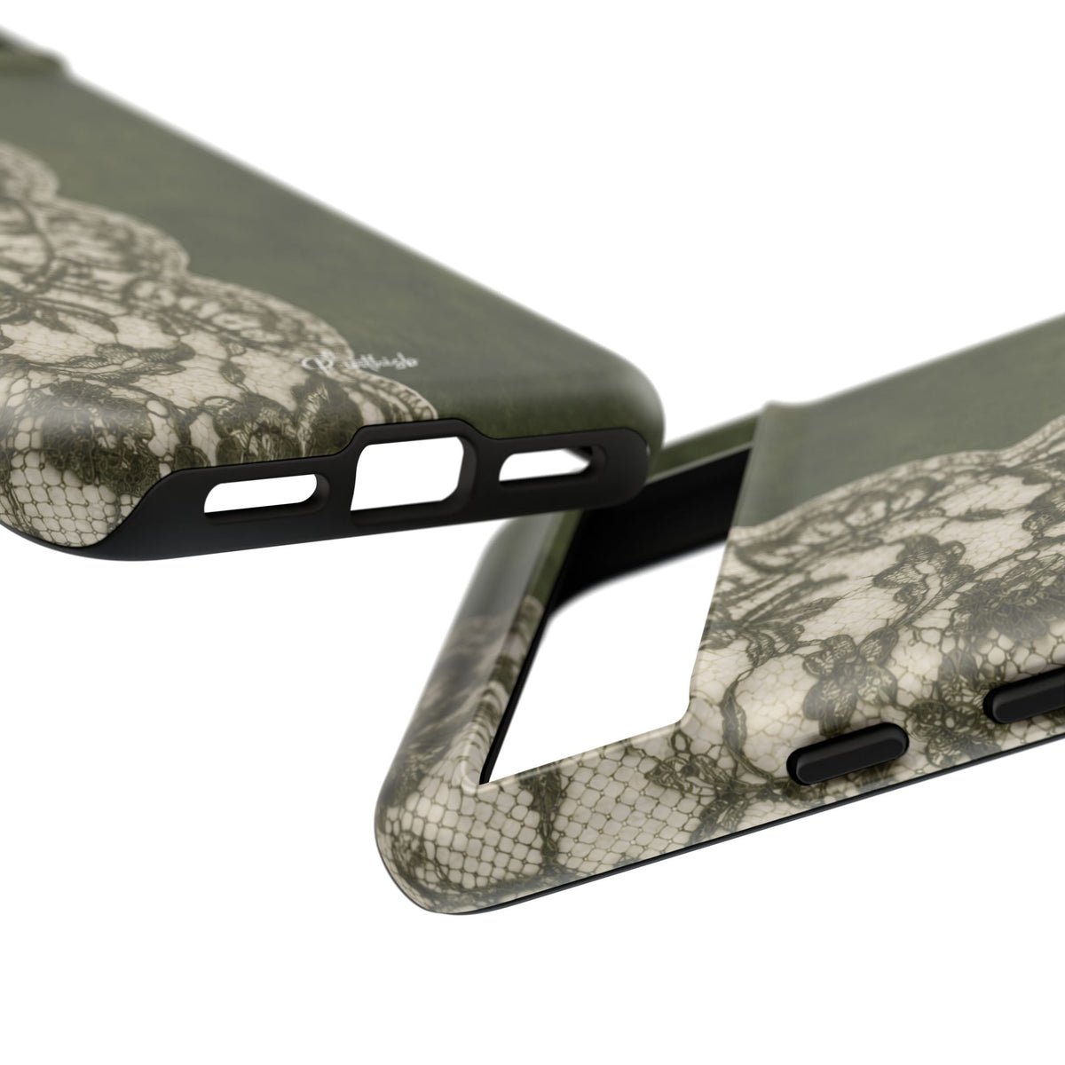 Olive Lace Tough Case
