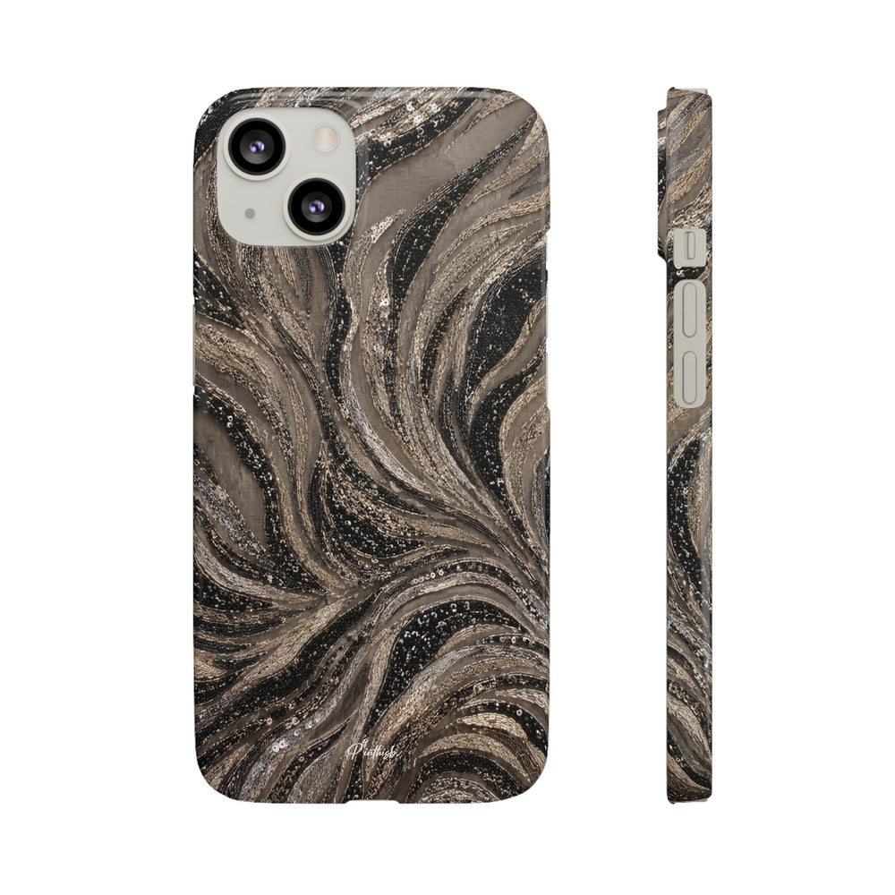 Neutral Swirl Protective Snap Case