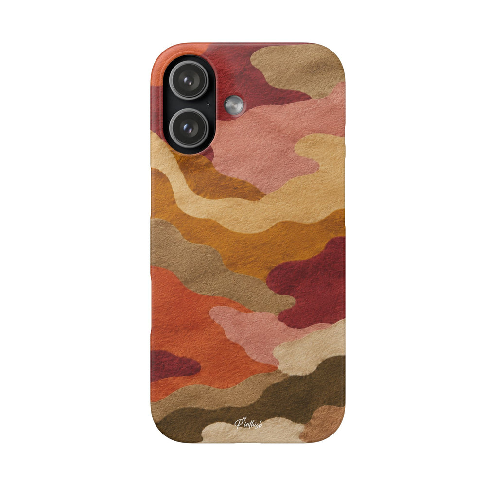 Watercolour Camo Snap Case