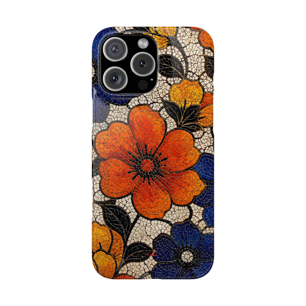 Floral Mosaic Snap Case