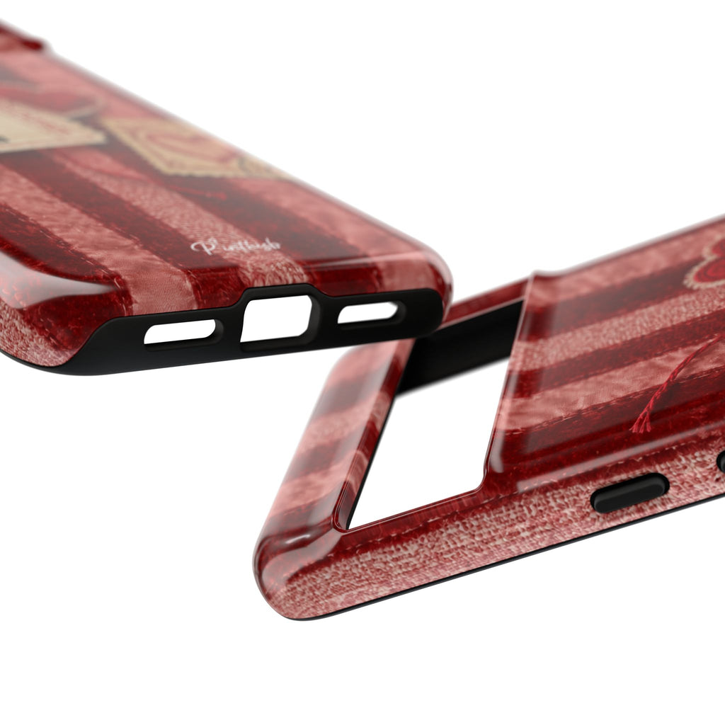 “Good Things Are Coming” Red Phone Case