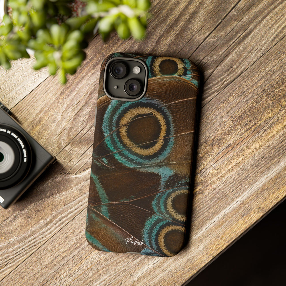 Peacock Feather Pattern Tough Case