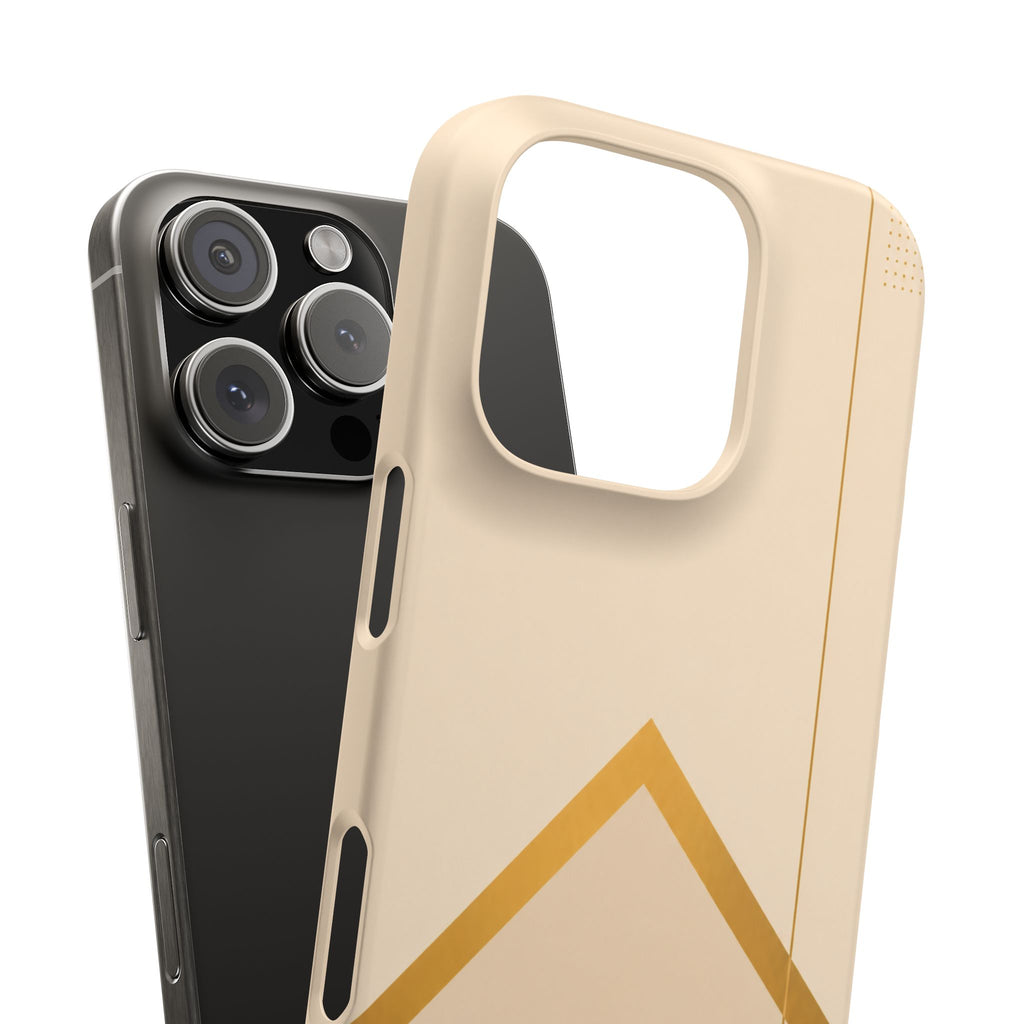 Gold Malboro Inspired Snap Phone Case