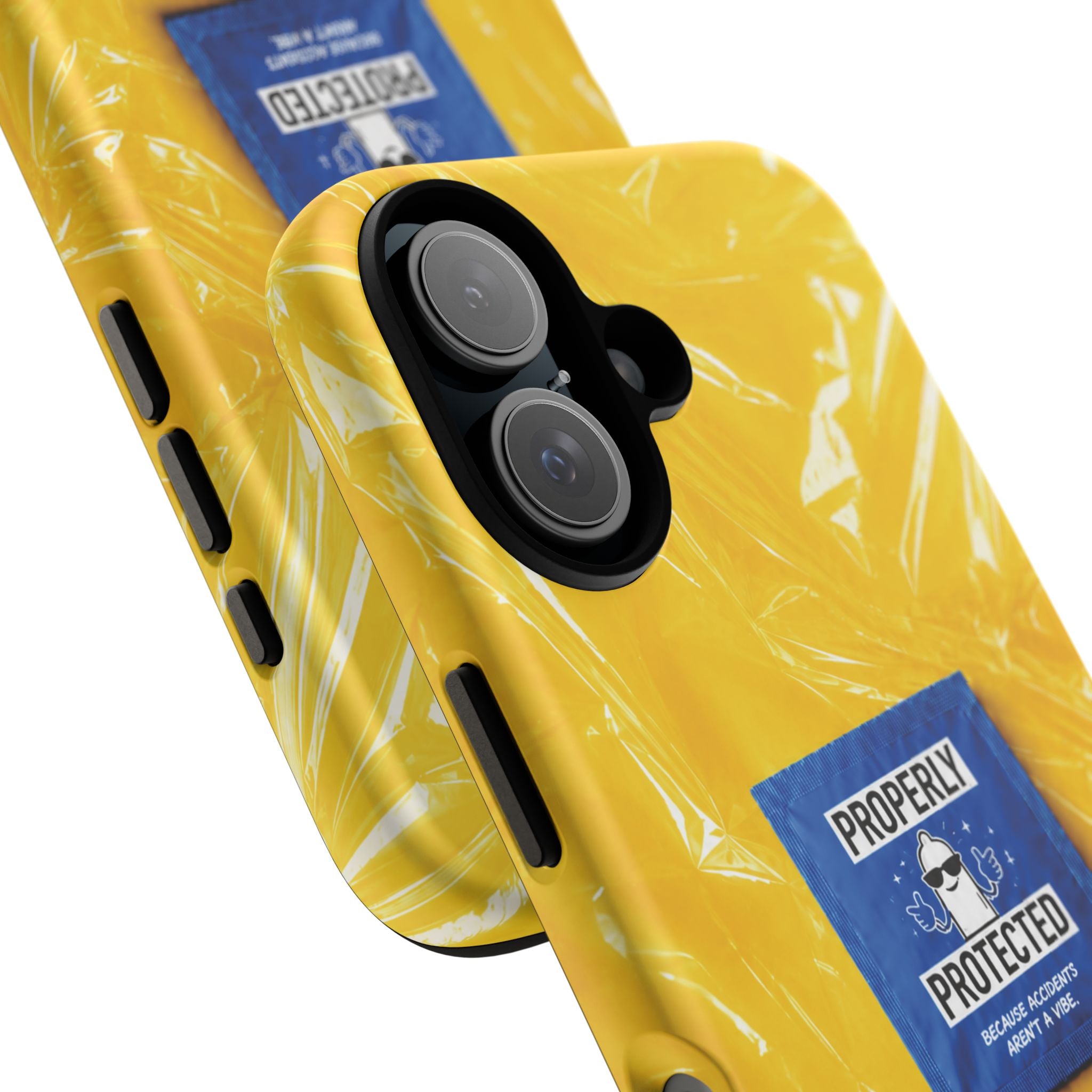 "Properly Protected" Graphic Phone Case