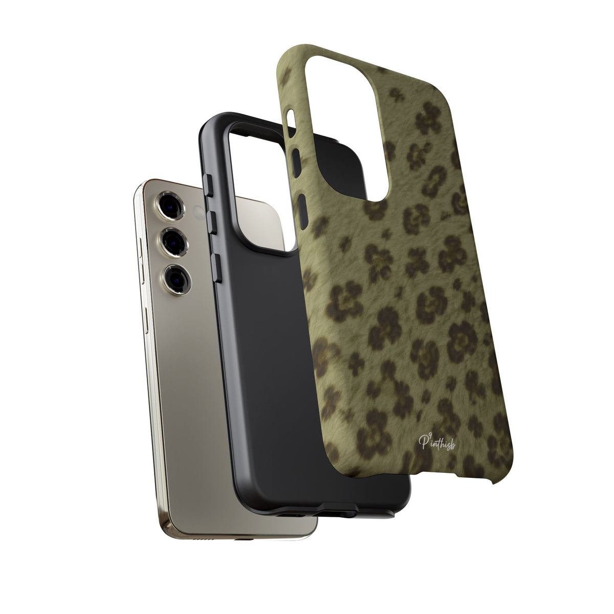 Olive Leopard Print Tough Case