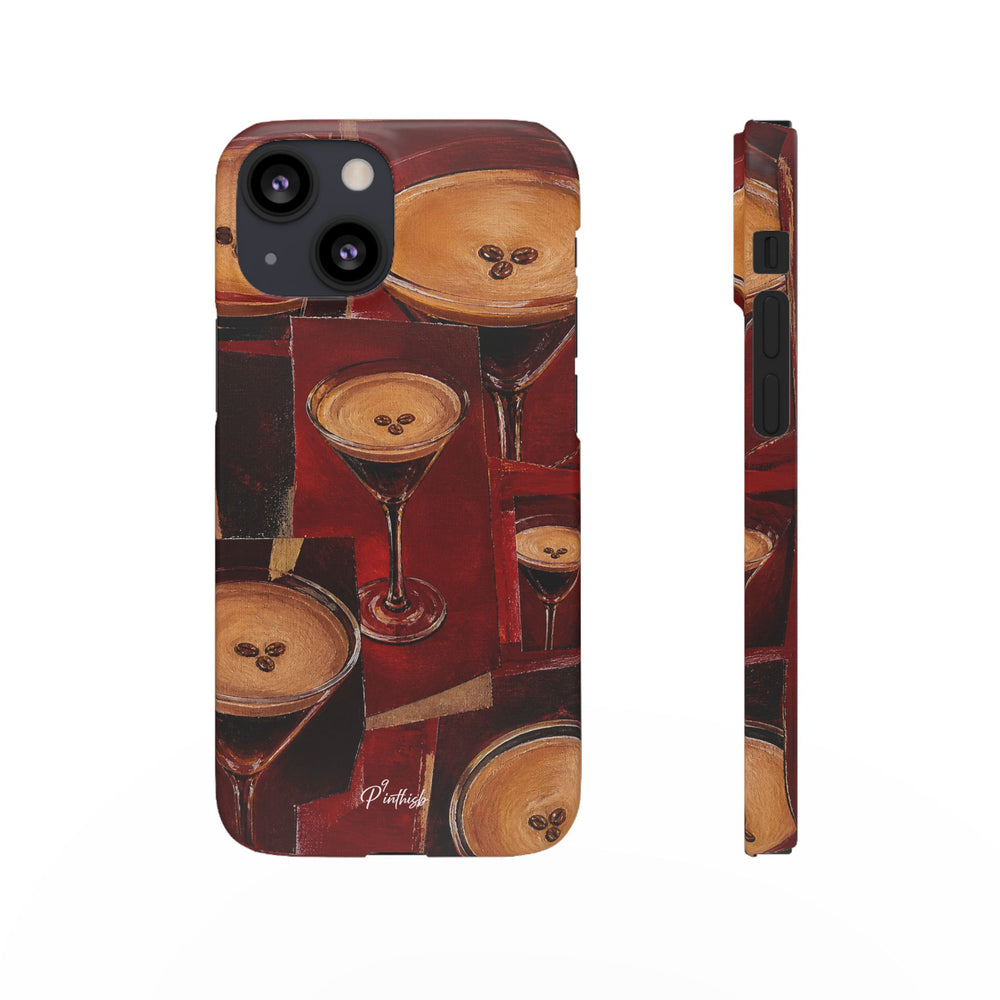 Espresso Martini Snap Phone Case