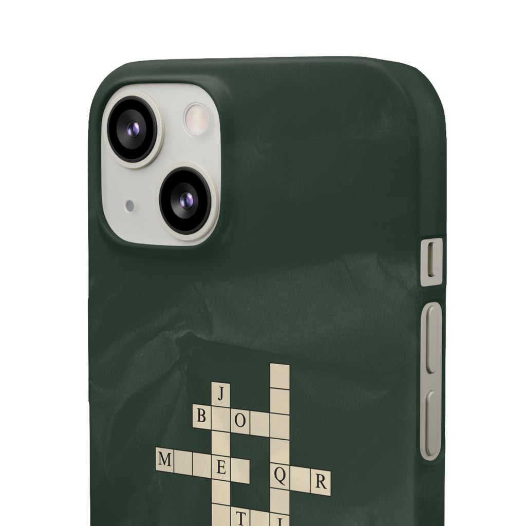 "JBMTQR crossword" Snap Phone Case