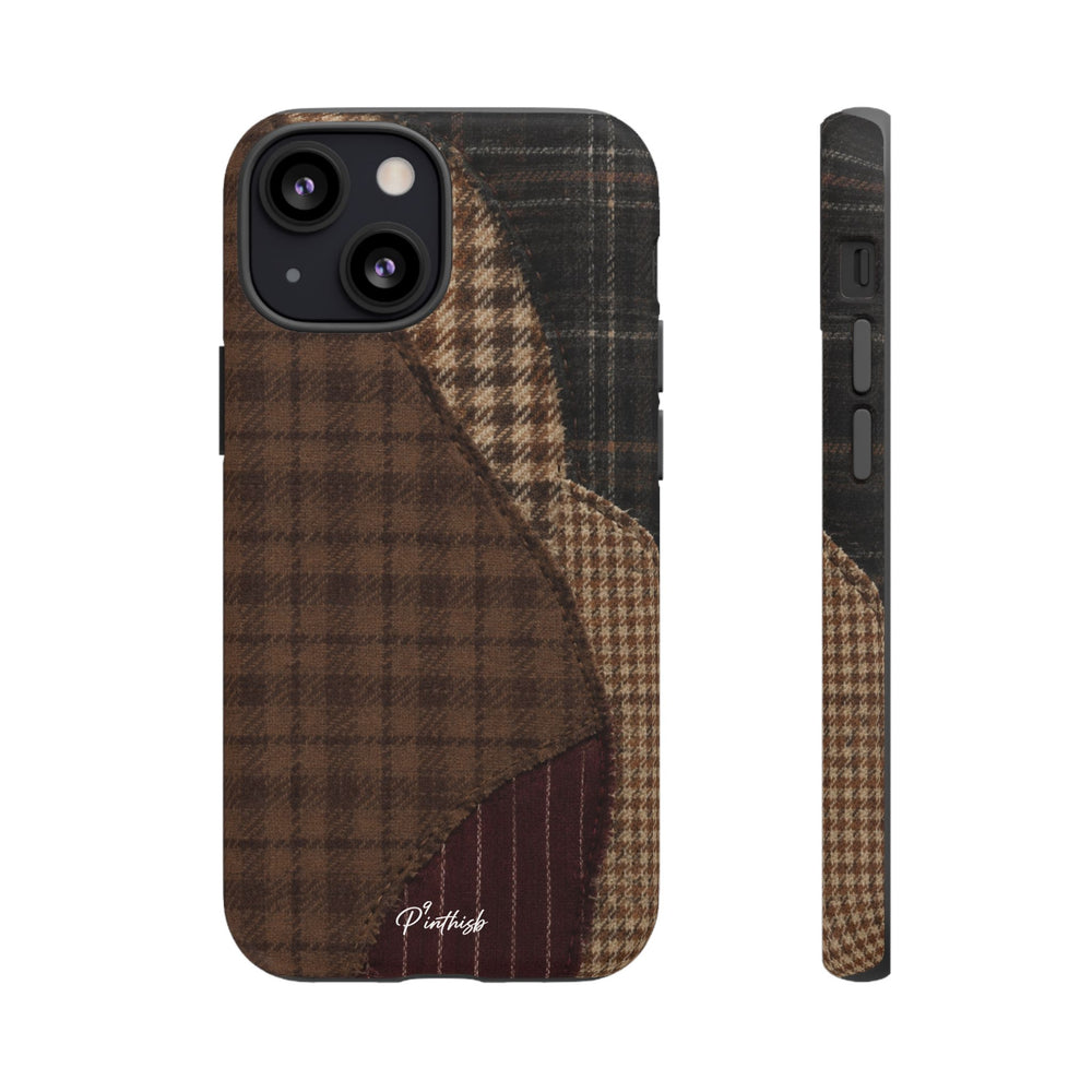 Rustic Brown Retro Tough Case