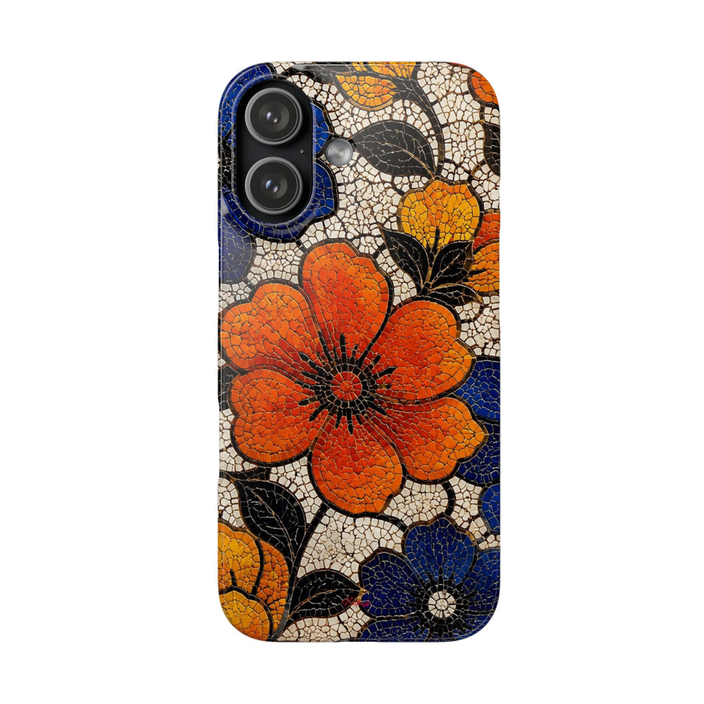 Floral Mosaic Snap Case