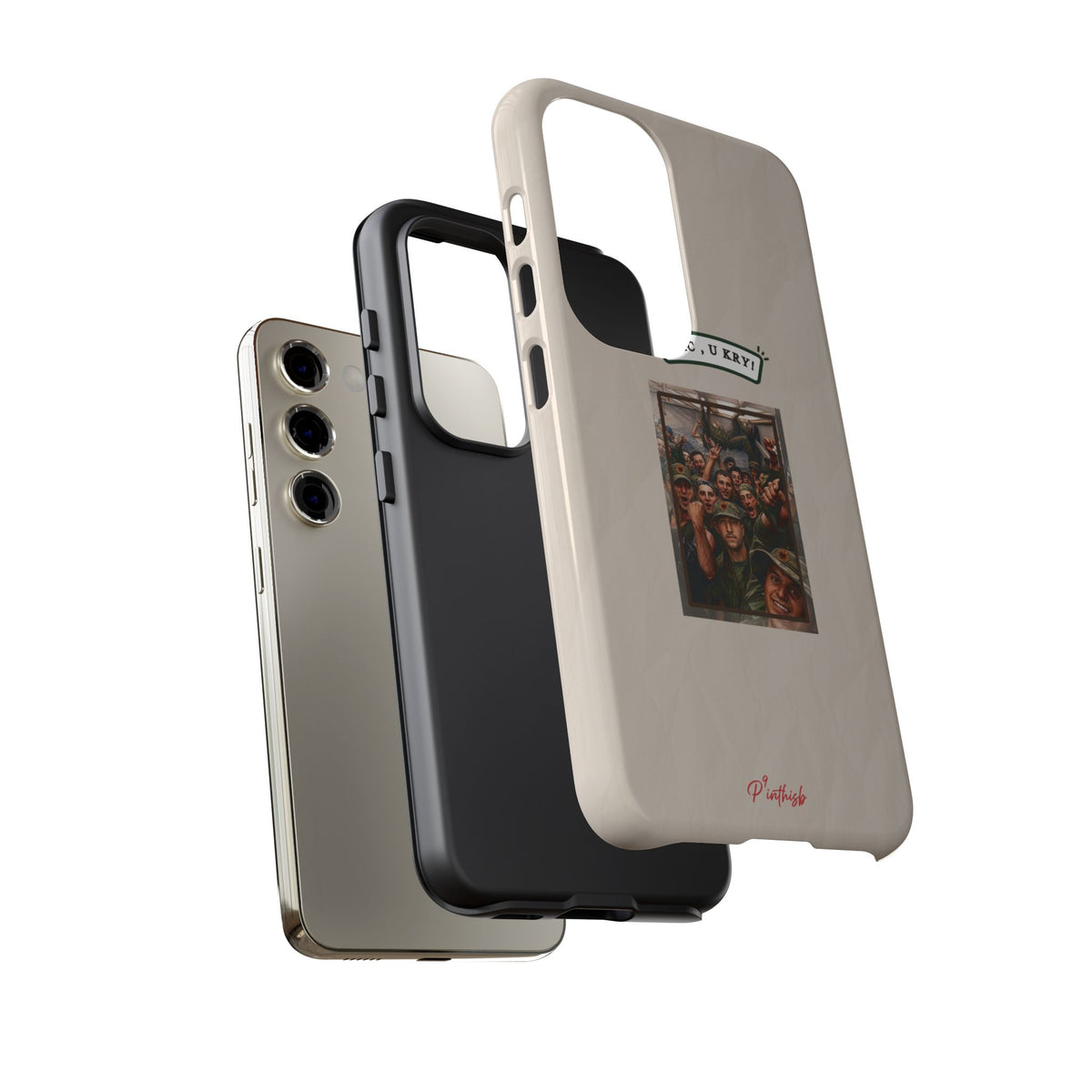 "BAC, U KRY!" Albanian Tough Phone Case