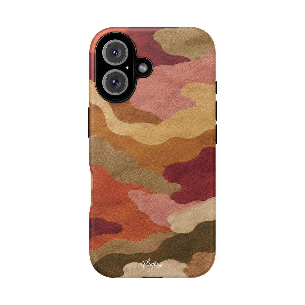 Watercolour Camo Tough Case