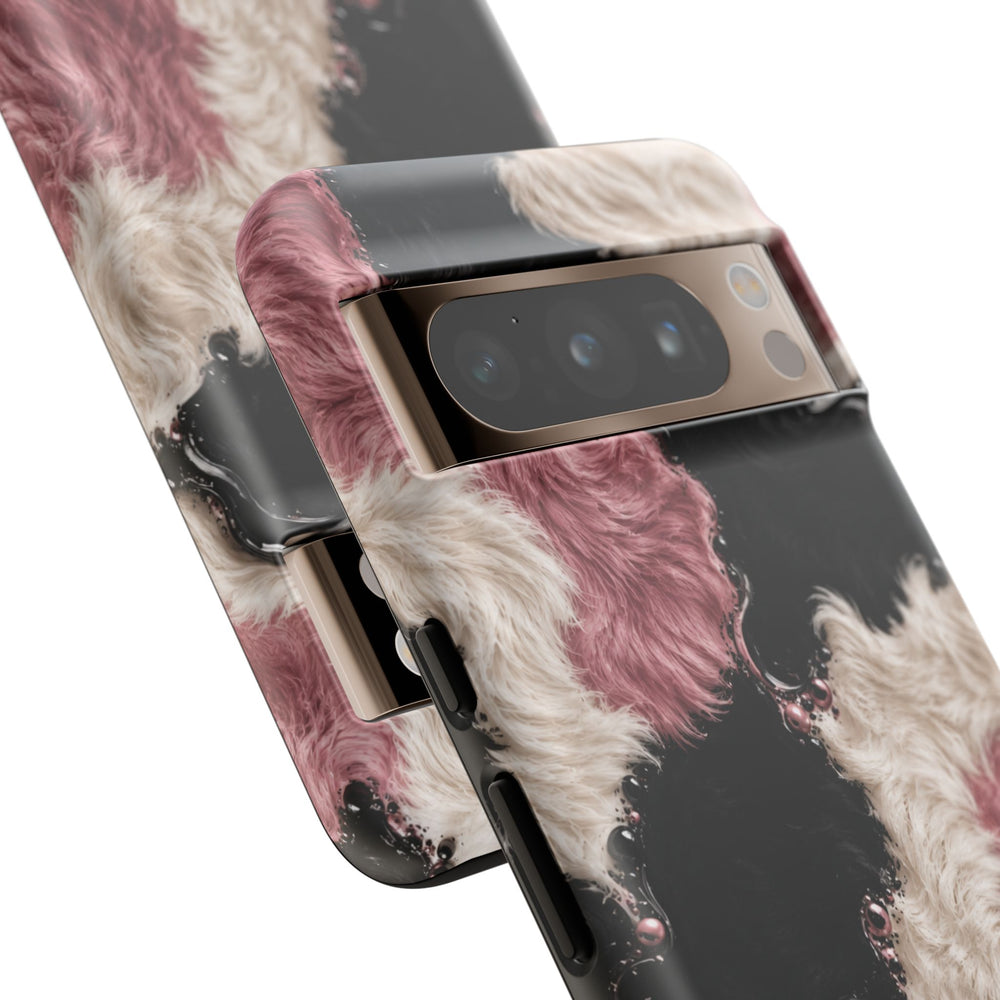 Cow Print Swirl Tough Case
