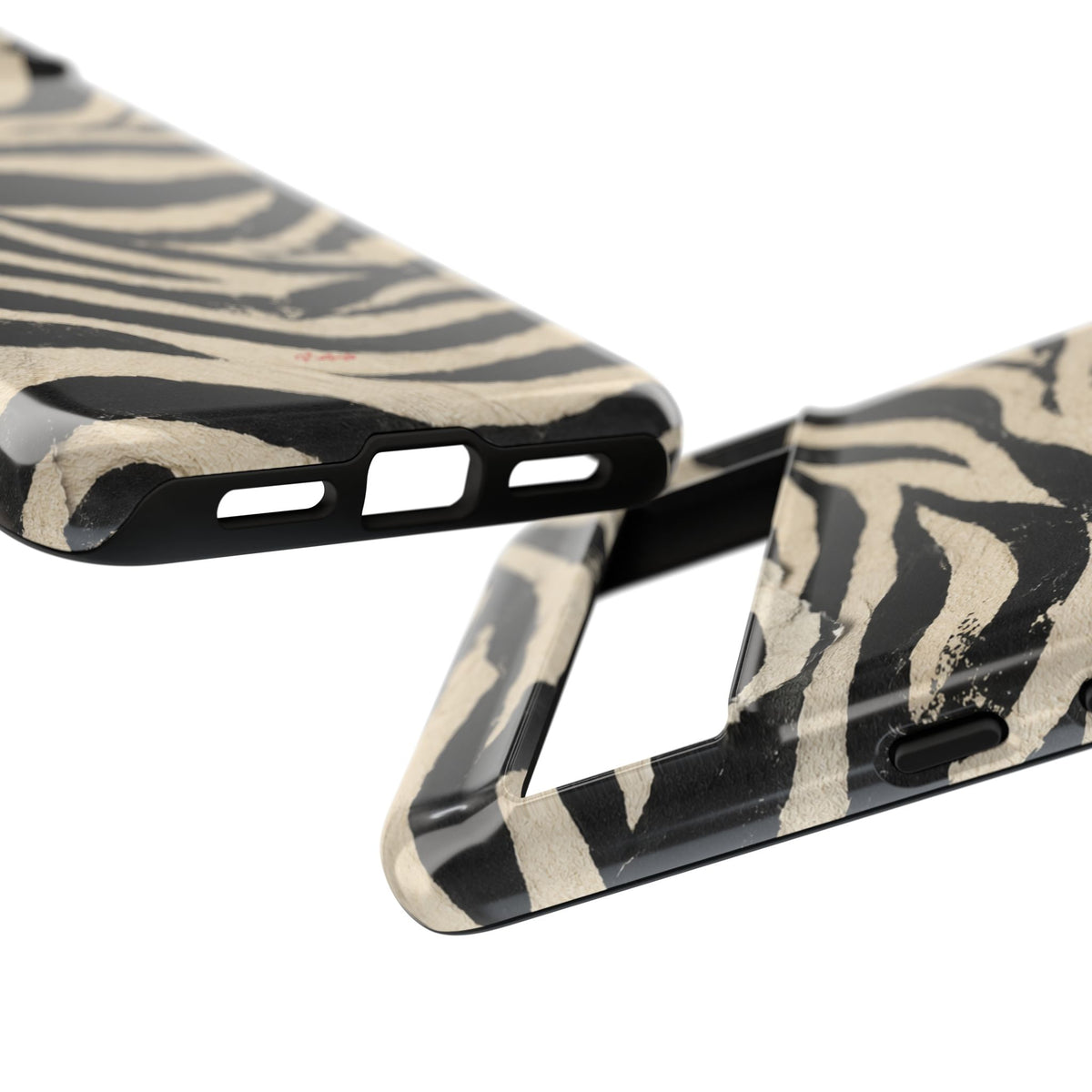 Wavy Peach & Mauve Tough Case