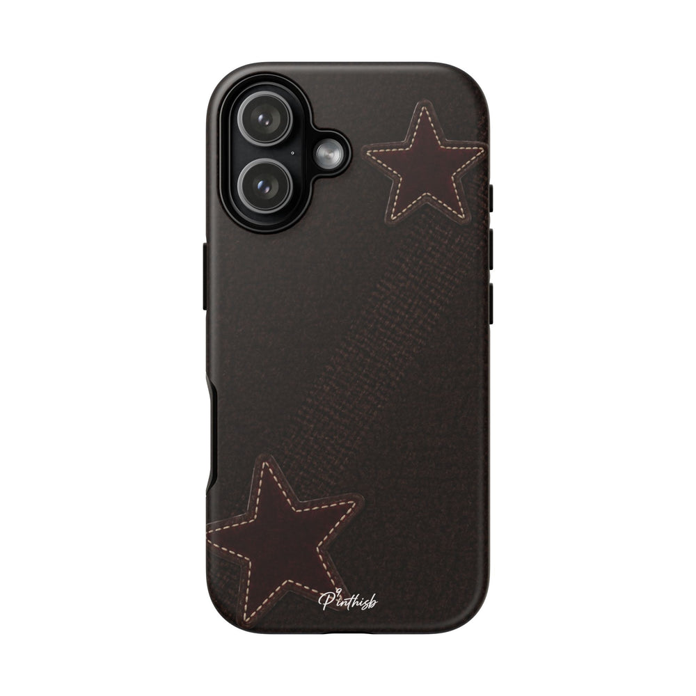 Rustic Stitched Star Phone Case