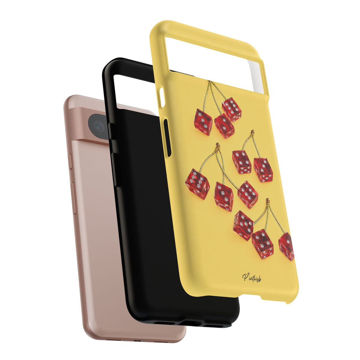 Cherry Dice Tough Phone Case
