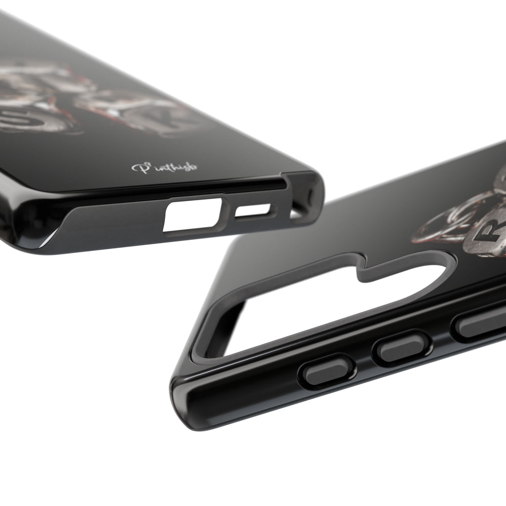 Metallic Dice 'RISK' Phone Case