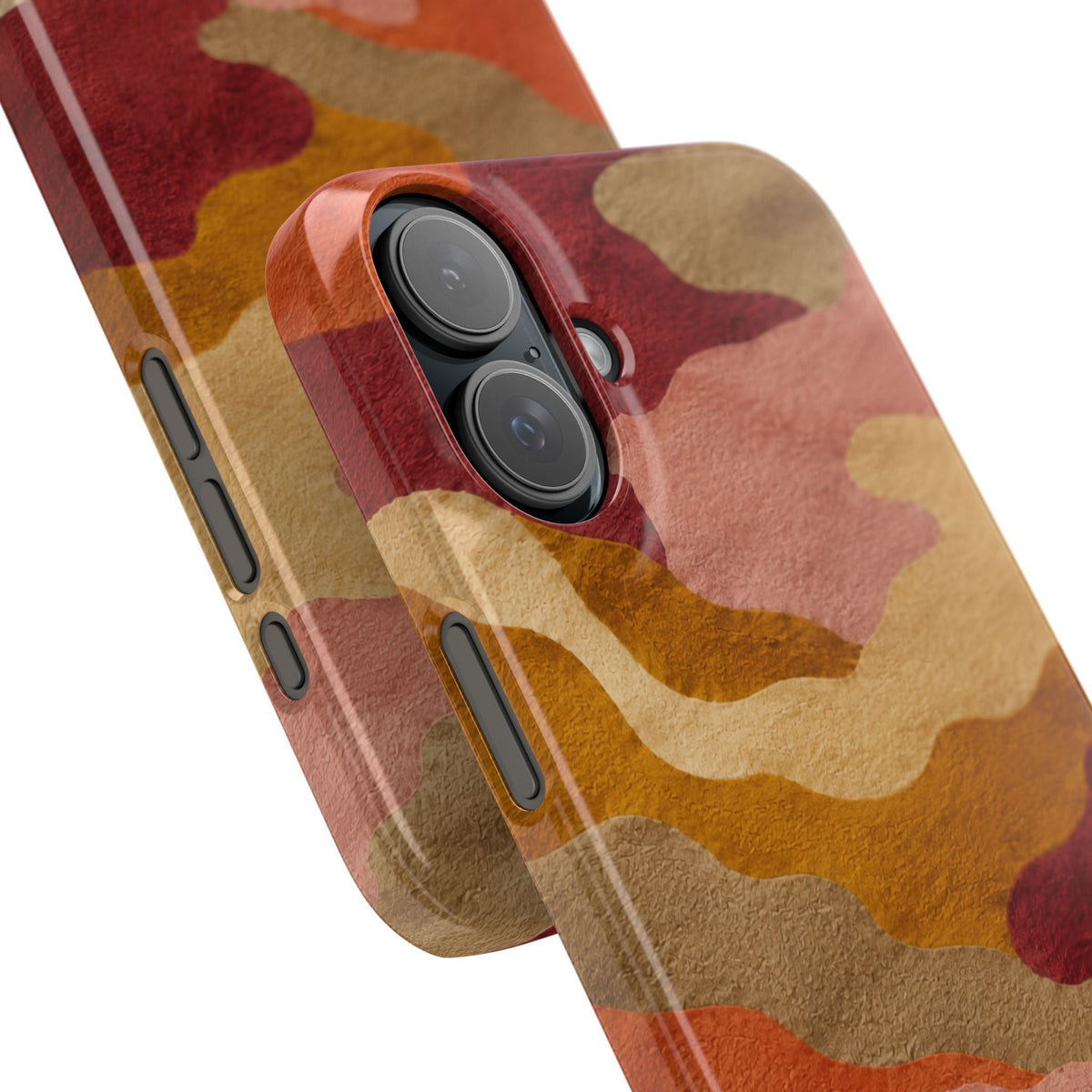 Watercolour Camo Snap Case