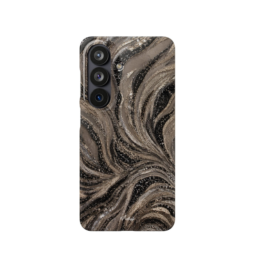 Neutral Swirl Protective Snap Case