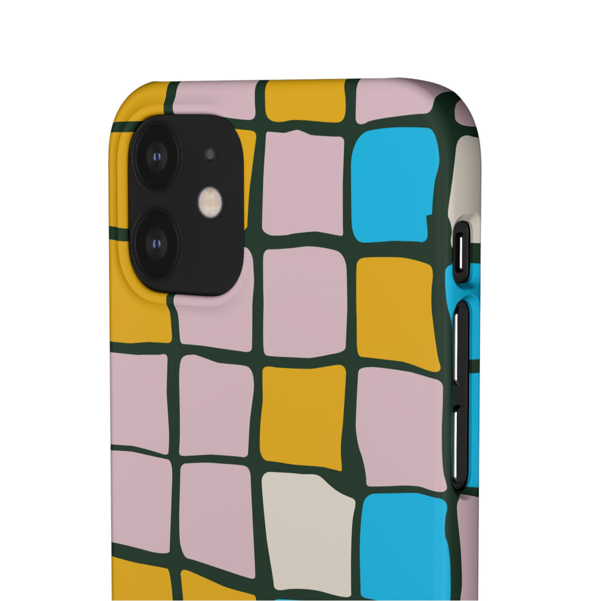 Color Grid Snap Phone Case