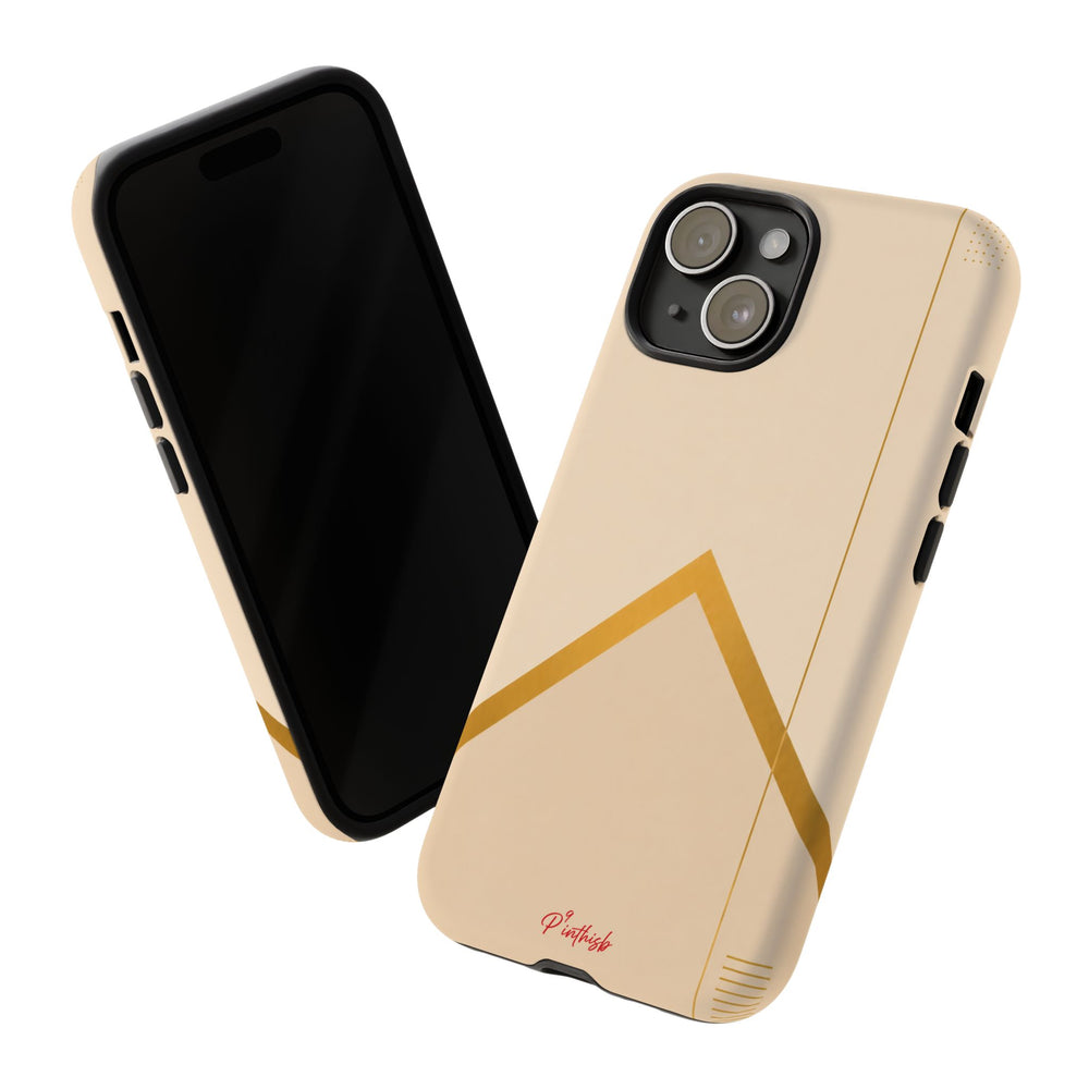 Gold Malboro Inspired Tough Phone Case