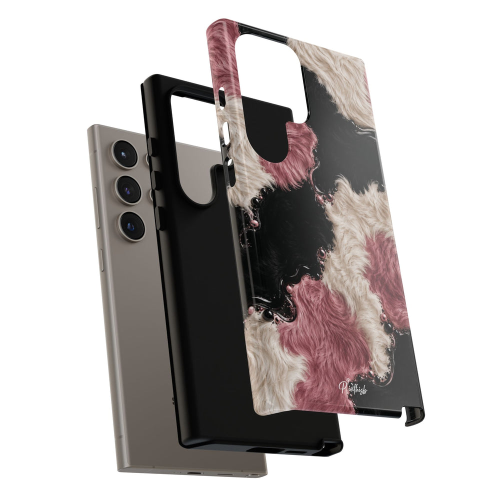 Cow Print Swirl Tough Case