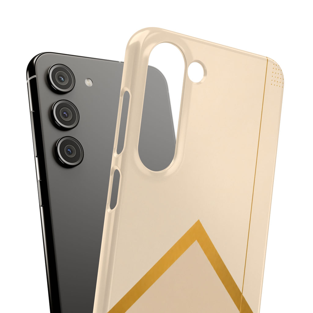 Gold Malboro Inspired Snap Phone Case