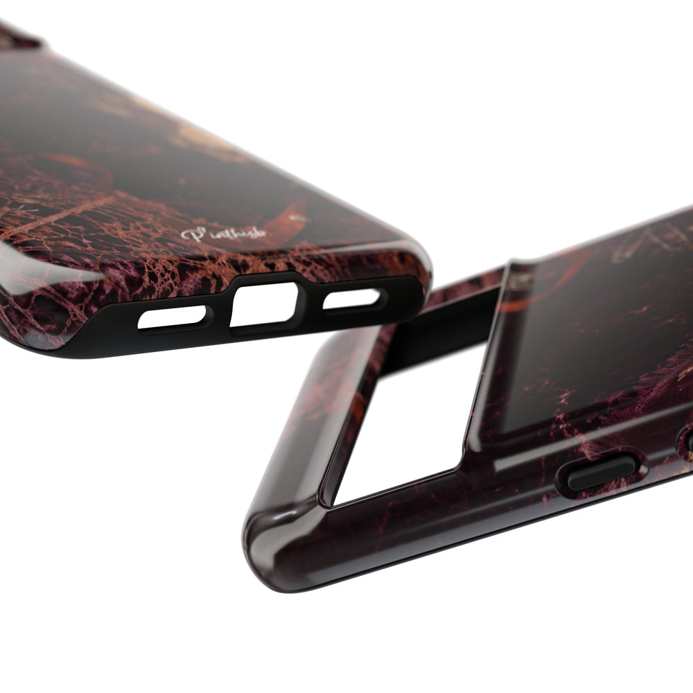 Dark Maroon Vintage Tough Case