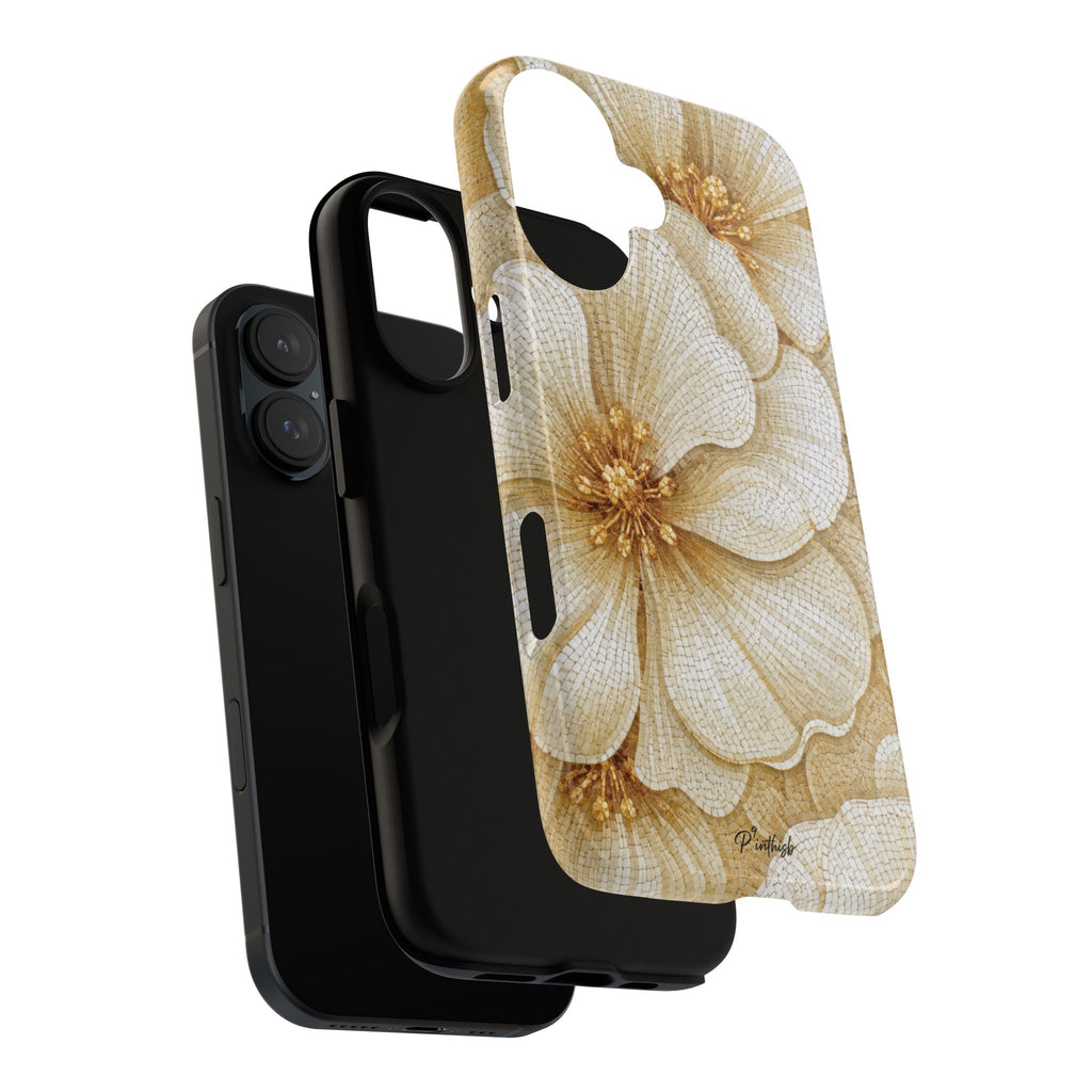 Floral Gold Bloom Tough Case