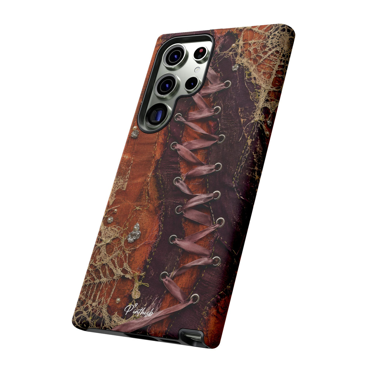 Vintage Leather Lace Tough Case
