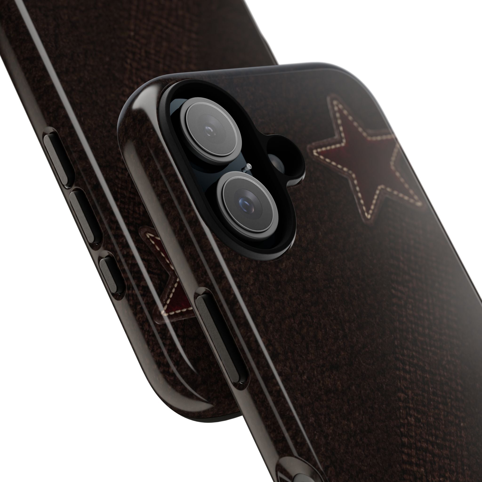 Rustic Stitched Star Phone Case